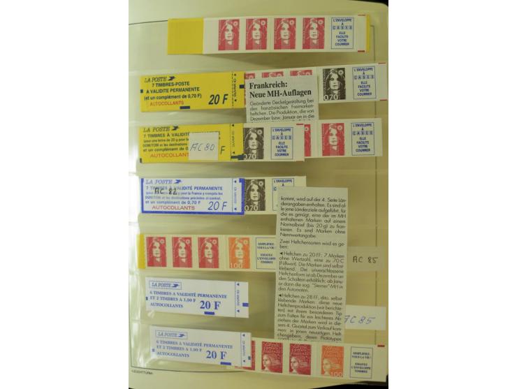 1853/2008, postfrische und ungebrauchte, sehr reichhaltige Sammlung mit u.a. Mi.-Nr. 152, 220-21, 305-11, 321, 326-27, Bl.2 (