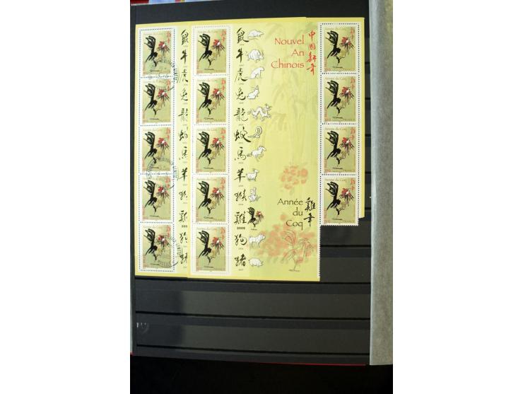 1853/2008, postfrische und ungebrauchte, sehr reichhaltige Sammlung mit u.a. Mi.-Nr. 152, 220-21, 305-11, 321, 326-27, Bl.2 (