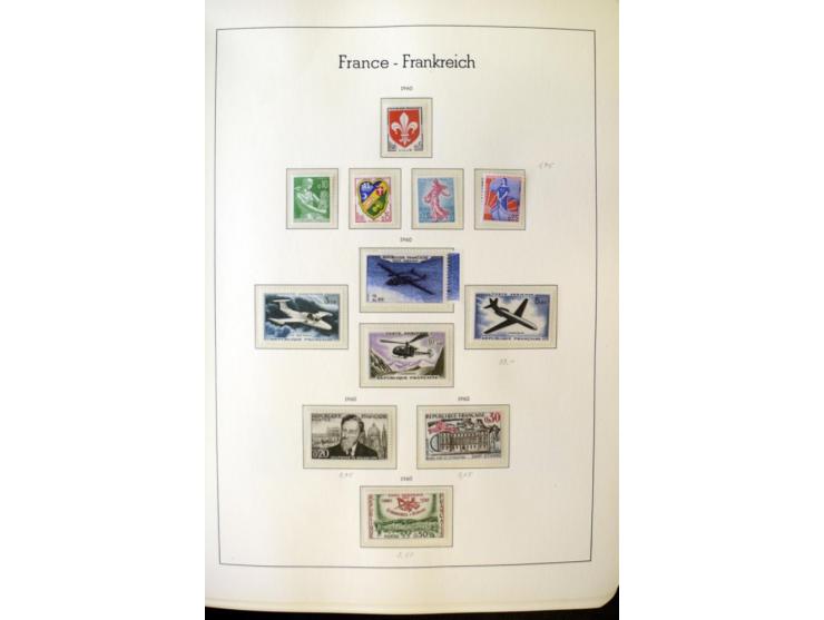 1853/2008, postfrische und ungebrauchte, sehr reichhaltige Sammlung mit u.a. Mi.-Nr. 152, 220-21, 305-11, 321, 326-27, Bl.2 (