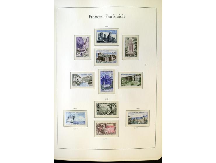 1853/2008, postfrische und ungebrauchte, sehr reichhaltige Sammlung mit u.a. Mi.-Nr. 152, 220-21, 305-11, 321, 326-27, Bl.2 (