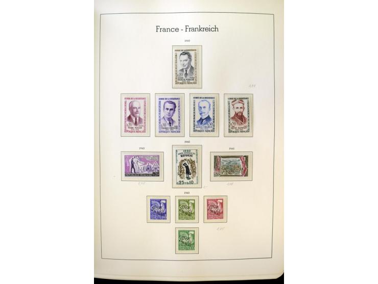 1853/2008, postfrische und ungebrauchte, sehr reichhaltige Sammlung mit u.a. Mi.-Nr. 152, 220-21, 305-11, 321, 326-27, Bl.2 (