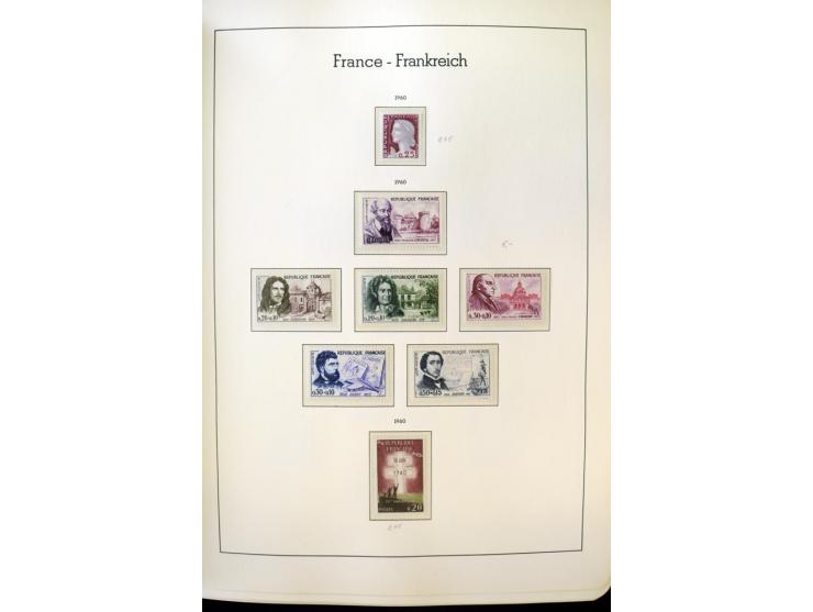 1853/2008, postfrische und ungebrauchte, sehr reichhaltige Sammlung mit u.a. Mi.-Nr. 152, 220-21, 305-11, 321, 326-27, Bl.2 (