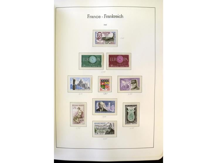 1853/2008, postfrische und ungebrauchte, sehr reichhaltige Sammlung mit u.a. Mi.-Nr. 152, 220-21, 305-11, 321, 326-27, Bl.2 (