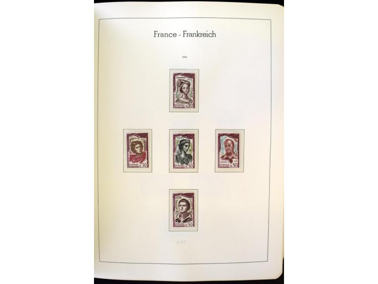 1853/2008, postfrische und ungebrauchte, sehr reichhaltige Sammlung mit u.a. Mi.-Nr. 152, 220-21, 305-11, 321, 326-27, Bl.2 (