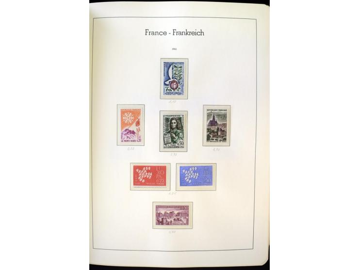 1853/2008, postfrische und ungebrauchte, sehr reichhaltige Sammlung mit u.a. Mi.-Nr. 152, 220-21, 305-11, 321, 326-27, Bl.2 (