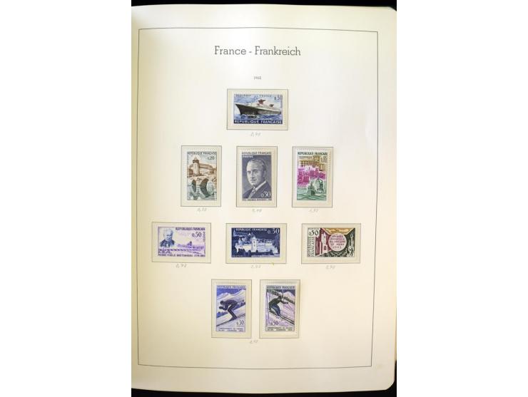 1853/2008, postfrische und ungebrauchte, sehr reichhaltige Sammlung mit u.a. Mi.-Nr. 152, 220-21, 305-11, 321, 326-27, Bl.2 (