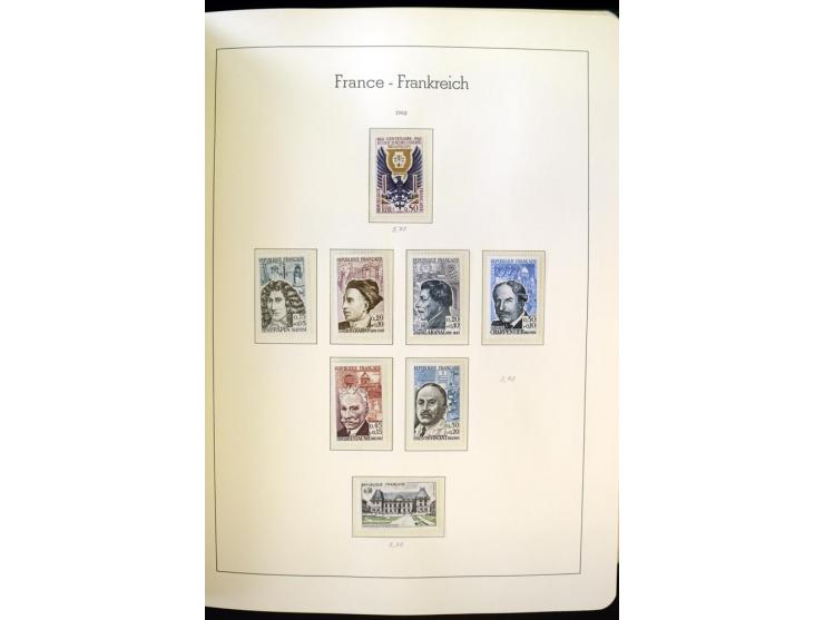 1853/2008, postfrische und ungebrauchte, sehr reichhaltige Sammlung mit u.a. Mi.-Nr. 152, 220-21, 305-11, 321, 326-27, Bl.2 (