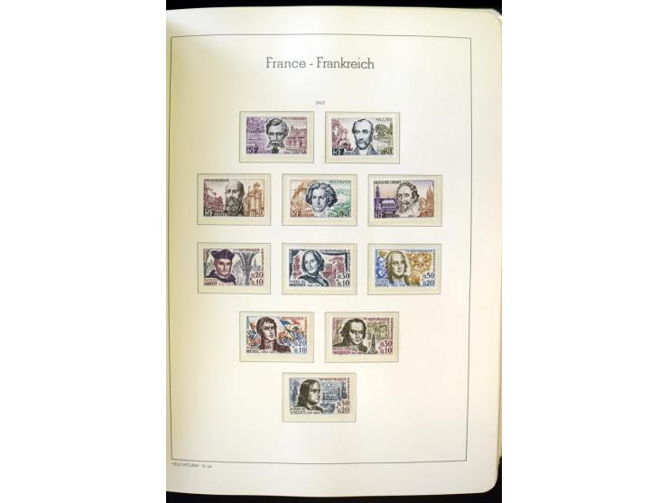 1853/2008, postfrische und ungebrauchte, sehr reichhaltige Sammlung mit u.a. Mi.-Nr. 152, 220-21, 305-11, 321, 326-27, Bl.2 (