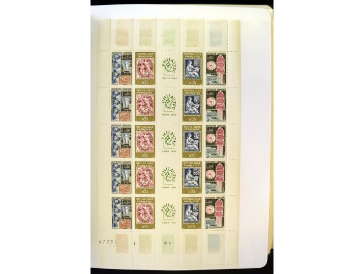 1853/2008, postfrische und ungebrauchte, sehr reichhaltige Sammlung mit u.a. Mi.-Nr. 152, 220-21, 305-11, 321, 326-27, Bl.2 (