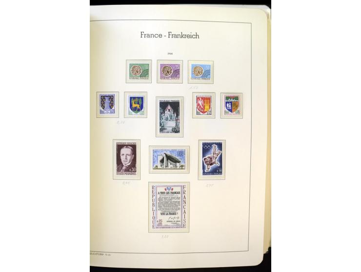 1853/2008, postfrische und ungebrauchte, sehr reichhaltige Sammlung mit u.a. Mi.-Nr. 152, 220-21, 305-11, 321, 326-27, Bl.2 (