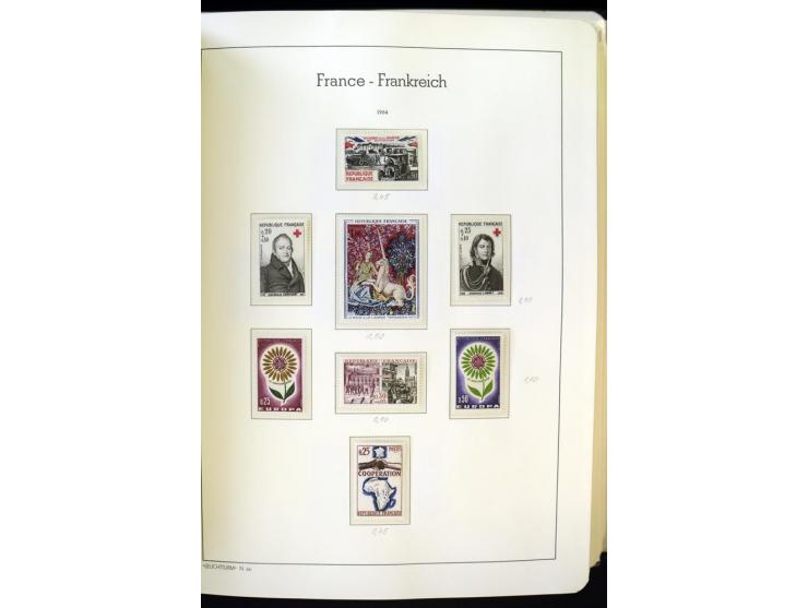 1853/2008, postfrische und ungebrauchte, sehr reichhaltige Sammlung mit u.a. Mi.-Nr. 152, 220-21, 305-11, 321, 326-27, Bl.2 (