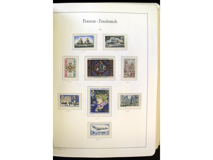 1853/2008, postfrische und ungebrauchte, sehr reichhaltige Sammlung mit u.a. Mi.-Nr. 152, 220-21, 305-11, 321, 326-27, Bl.2 (