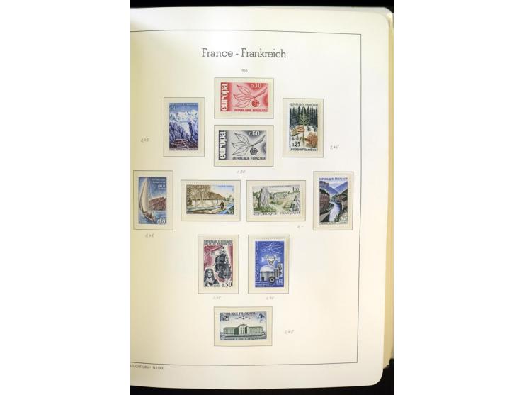 1853/2008, postfrische und ungebrauchte, sehr reichhaltige Sammlung mit u.a. Mi.-Nr. 152, 220-21, 305-11, 321, 326-27, Bl.2 (