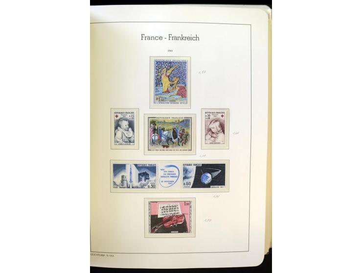 1853/2008, postfrische und ungebrauchte, sehr reichhaltige Sammlung mit u.a. Mi.-Nr. 152, 220-21, 305-11, 321, 326-27, Bl.2 (