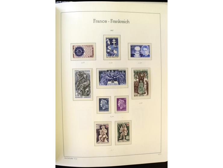 1853/2008, postfrische und ungebrauchte, sehr reichhaltige Sammlung mit u.a. Mi.-Nr. 152, 220-21, 305-11, 321, 326-27, Bl.2 (