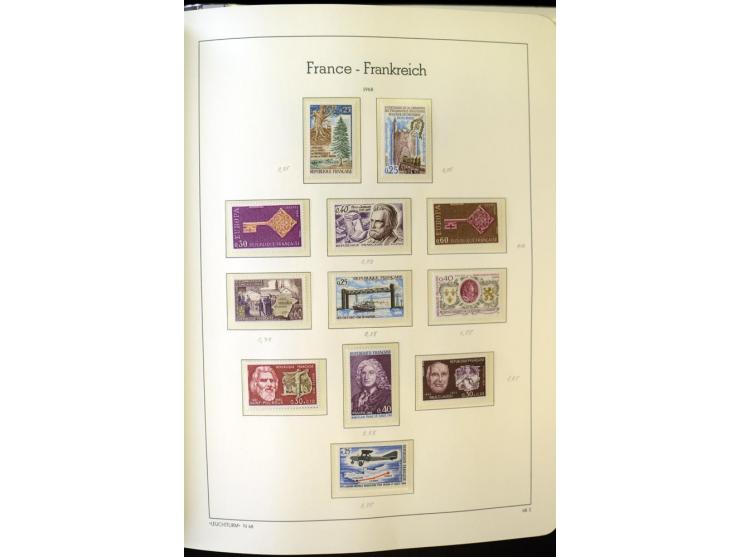 1853/2008, postfrische und ungebrauchte, sehr reichhaltige Sammlung mit u.a. Mi.-Nr. 152, 220-21, 305-11, 321, 326-27, Bl.2 (