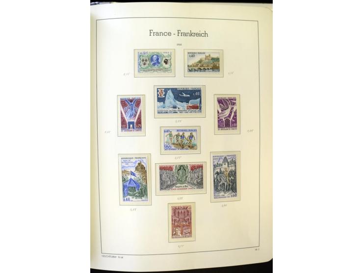 1853/2008, postfrische und ungebrauchte, sehr reichhaltige Sammlung mit u.a. Mi.-Nr. 152, 220-21, 305-11, 321, 326-27, Bl.2 (