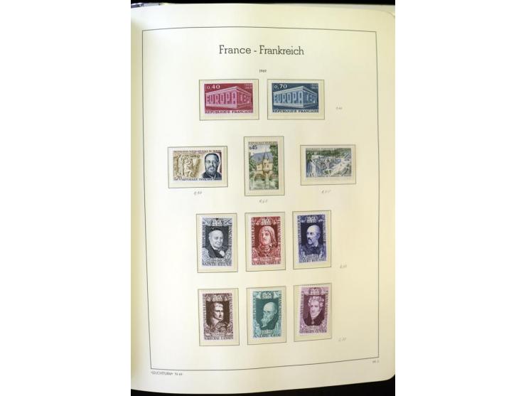 1853/2008, postfrische und ungebrauchte, sehr reichhaltige Sammlung mit u.a. Mi.-Nr. 152, 220-21, 305-11, 321, 326-27, Bl.2 (