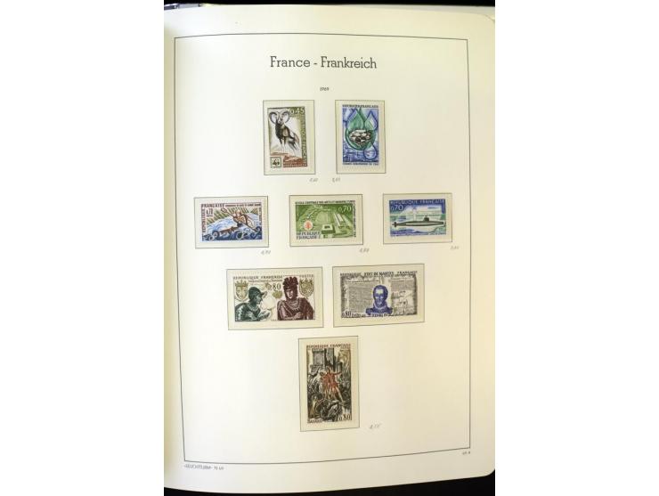 1853/2008, postfrische und ungebrauchte, sehr reichhaltige Sammlung mit u.a. Mi.-Nr. 152, 220-21, 305-11, 321, 326-27, Bl.2 (