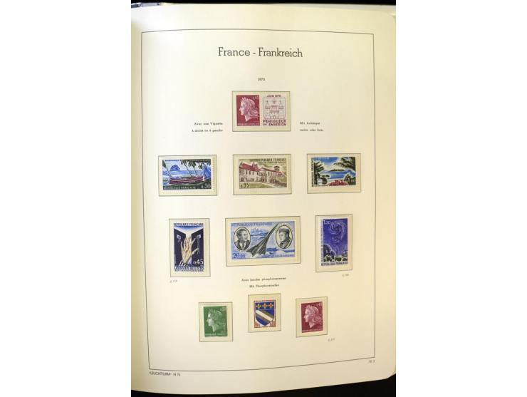 1853/2008, postfrische und ungebrauchte, sehr reichhaltige Sammlung mit u.a. Mi.-Nr. 152, 220-21, 305-11, 321, 326-27, Bl.2 (