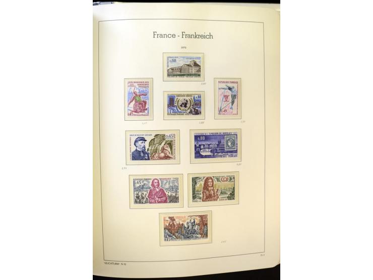 1853/2008, postfrische und ungebrauchte, sehr reichhaltige Sammlung mit u.a. Mi.-Nr. 152, 220-21, 305-11, 321, 326-27, Bl.2 (