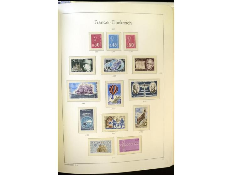 1853/2008, postfrische und ungebrauchte, sehr reichhaltige Sammlung mit u.a. Mi.-Nr. 152, 220-21, 305-11, 321, 326-27, Bl.2 (