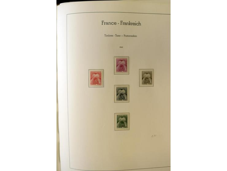 1853/2008, postfrische und ungebrauchte, sehr reichhaltige Sammlung mit u.a. Mi.-Nr. 152, 220-21, 305-11, 321, 326-27, Bl.2 (