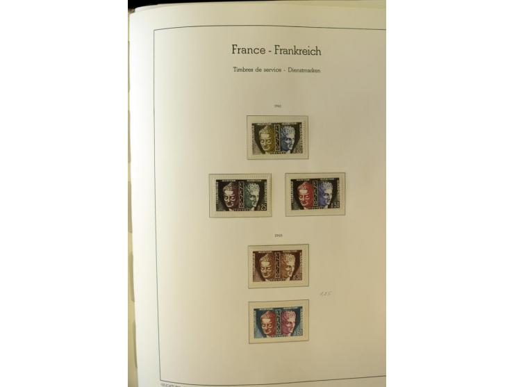 1853/2008, postfrische und ungebrauchte, sehr reichhaltige Sammlung mit u.a. Mi.-Nr. 152, 220-21, 305-11, 321, 326-27, Bl.2 (