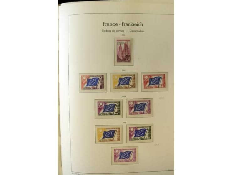 1853/2008, postfrische und ungebrauchte, sehr reichhaltige Sammlung mit u.a. Mi.-Nr. 152, 220-21, 305-11, 321, 326-27, Bl.2 (