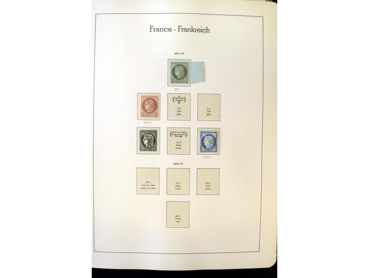 1853/2008, postfrische und ungebrauchte, sehr reichhaltige Sammlung mit u.a. Mi.-Nr. 152, 220-21, 305-11, 321, 326-27, Bl.2 (