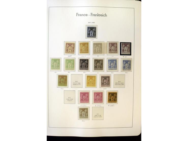 1853/2008, postfrische und ungebrauchte, sehr reichhaltige Sammlung mit u.a. Mi.-Nr. 152, 220-21, 305-11, 321, 326-27, Bl.2 (