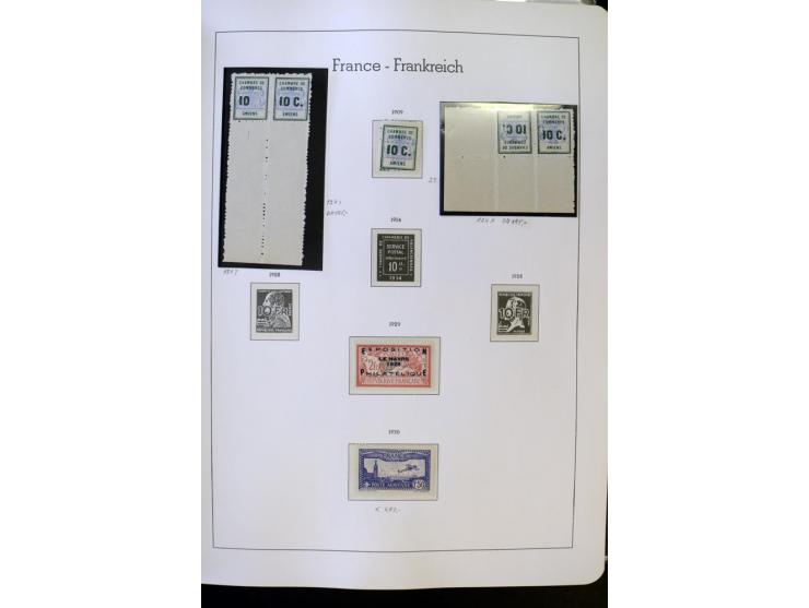 1853/2008, postfrische und ungebrauchte, sehr reichhaltige Sammlung mit u.a. Mi.-Nr. 152, 220-21, 305-11, 321, 326-27, Bl.2 (