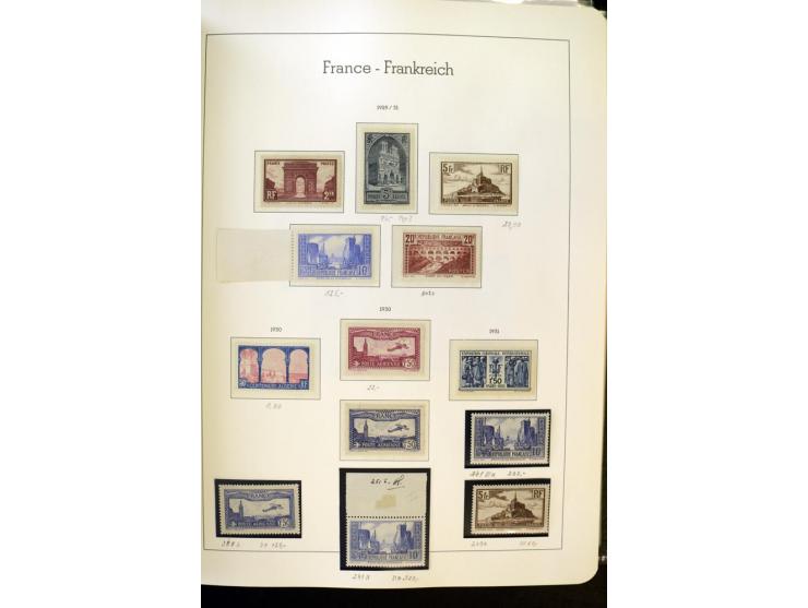 1853/2008, postfrische und ungebrauchte, sehr reichhaltige Sammlung mit u.a. Mi.-Nr. 152, 220-21, 305-11, 321, 326-27, Bl.2 (