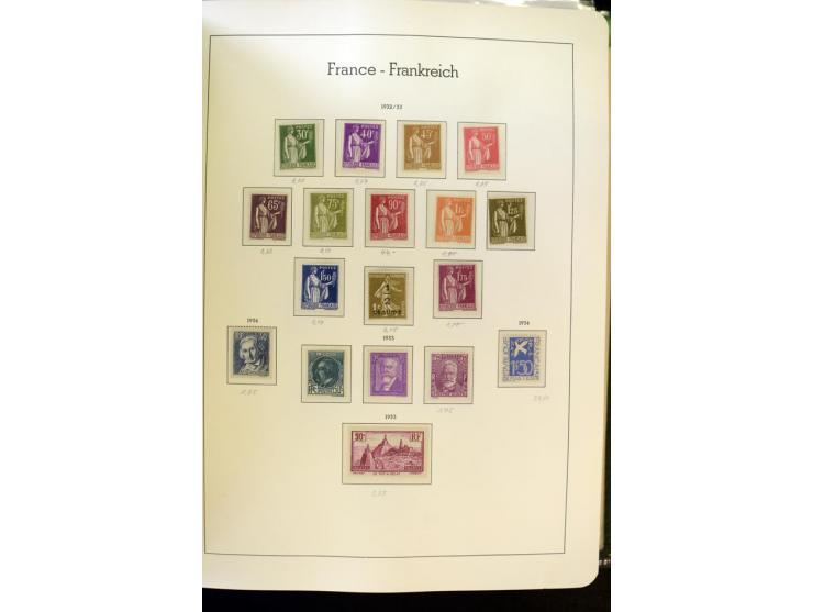 1853/2008, postfrische und ungebrauchte, sehr reichhaltige Sammlung mit u.a. Mi.-Nr. 152, 220-21, 305-11, 321, 326-27, Bl.2 (
