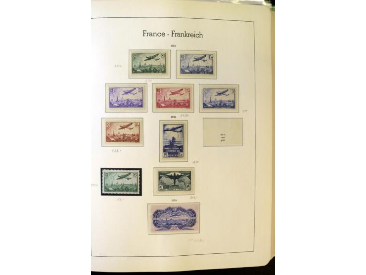 1853/2008, postfrische und ungebrauchte, sehr reichhaltige Sammlung mit u.a. Mi.-Nr. 152, 220-21, 305-11, 321, 326-27, Bl.2 (