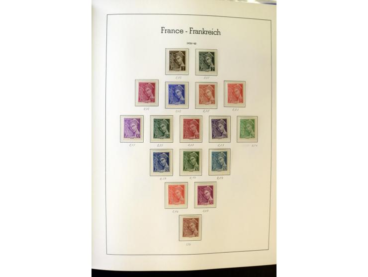 1853/2008, postfrische und ungebrauchte, sehr reichhaltige Sammlung mit u.a. Mi.-Nr. 152, 220-21, 305-11, 321, 326-27, Bl.2 (