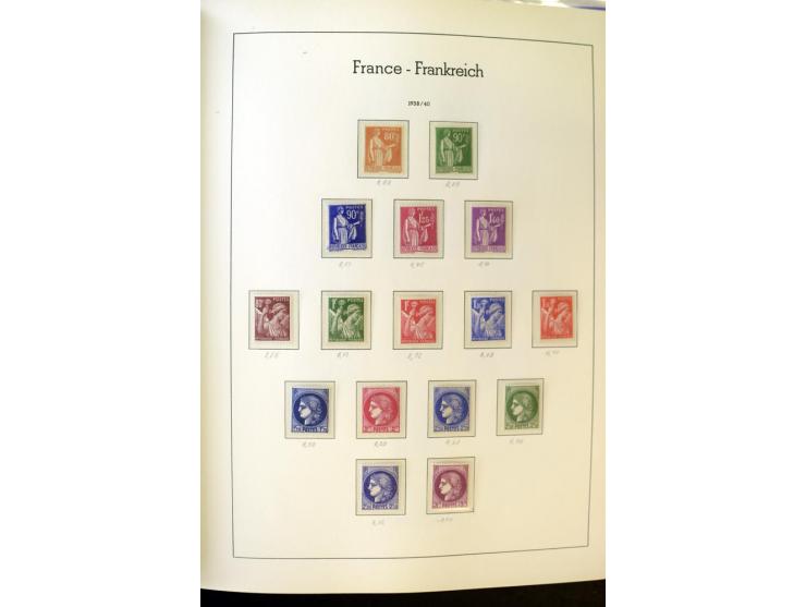 1853/2008, postfrische und ungebrauchte, sehr reichhaltige Sammlung mit u.a. Mi.-Nr. 152, 220-21, 305-11, 321, 326-27, Bl.2 (