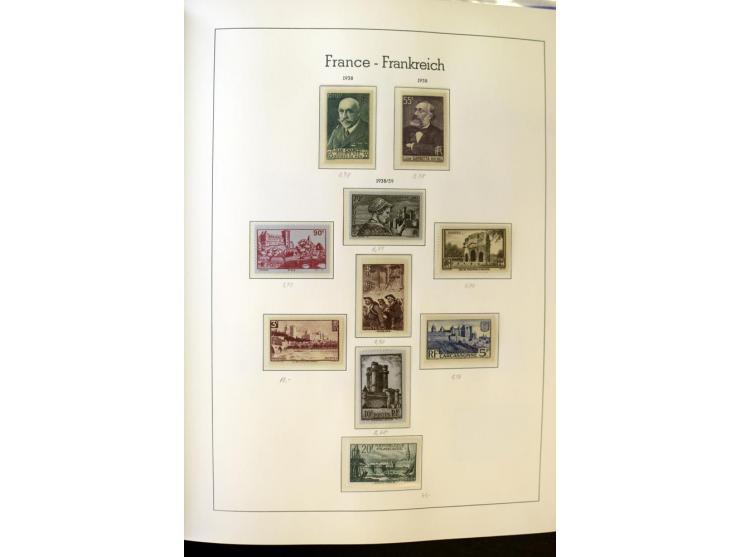 1853/2008, postfrische und ungebrauchte, sehr reichhaltige Sammlung mit u.a. Mi.-Nr. 152, 220-21, 305-11, 321, 326-27, Bl.2 (