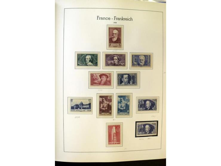 1853/2008, postfrische und ungebrauchte, sehr reichhaltige Sammlung mit u.a. Mi.-Nr. 152, 220-21, 305-11, 321, 326-27, Bl.2 (