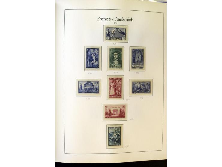 1853/2008, postfrische und ungebrauchte, sehr reichhaltige Sammlung mit u.a. Mi.-Nr. 152, 220-21, 305-11, 321, 326-27, Bl.2 (