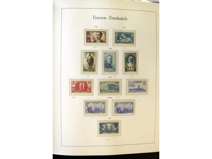 1853/2008, postfrische und ungebrauchte, sehr reichhaltige Sammlung mit u.a. Mi.-Nr. 152, 220-21, 305-11, 321, 326-27, Bl.2 (