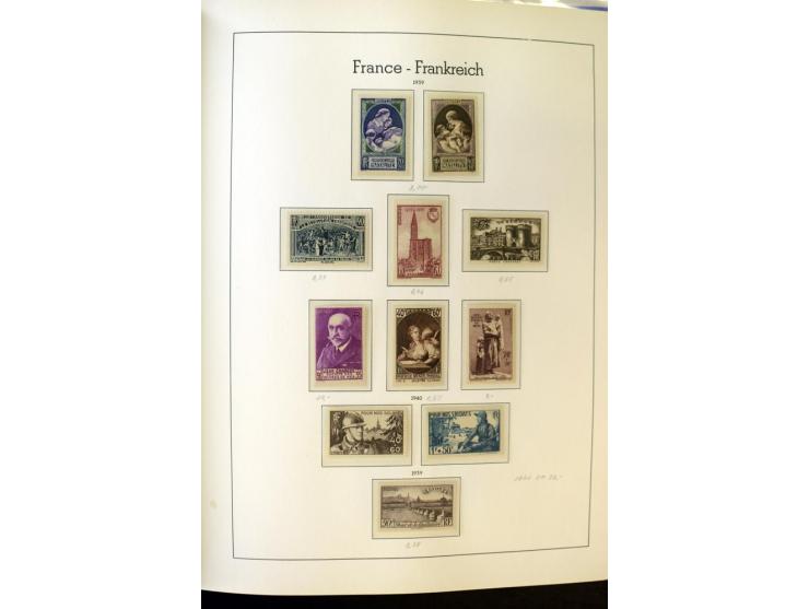 1853/2008, postfrische und ungebrauchte, sehr reichhaltige Sammlung mit u.a. Mi.-Nr. 152, 220-21, 305-11, 321, 326-27, Bl.2 (