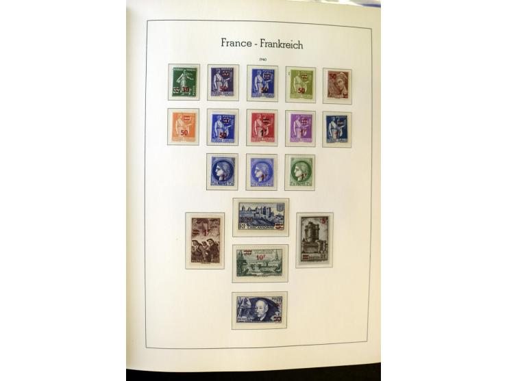 1853/2008, postfrische und ungebrauchte, sehr reichhaltige Sammlung mit u.a. Mi.-Nr. 152, 220-21, 305-11, 321, 326-27, Bl.2 (