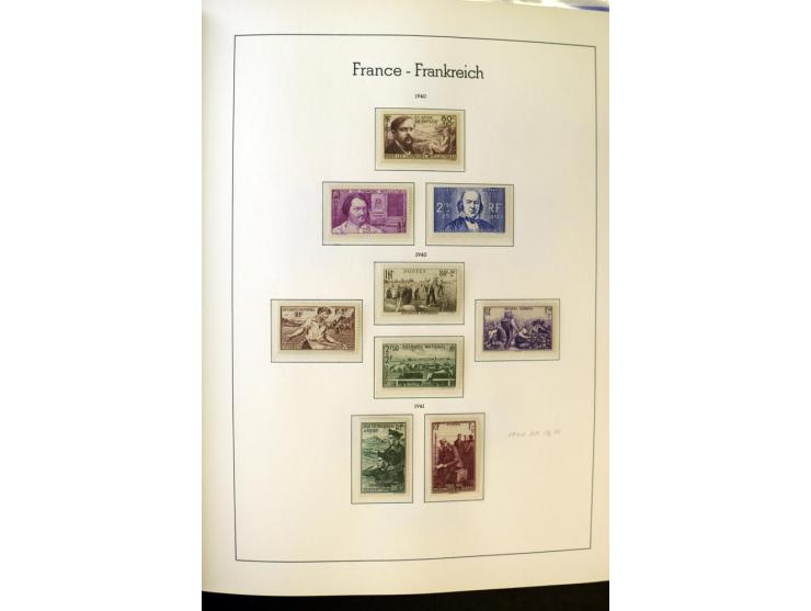 1853/2008, postfrische und ungebrauchte, sehr reichhaltige Sammlung mit u.a. Mi.-Nr. 152, 220-21, 305-11, 321, 326-27, Bl.2 (