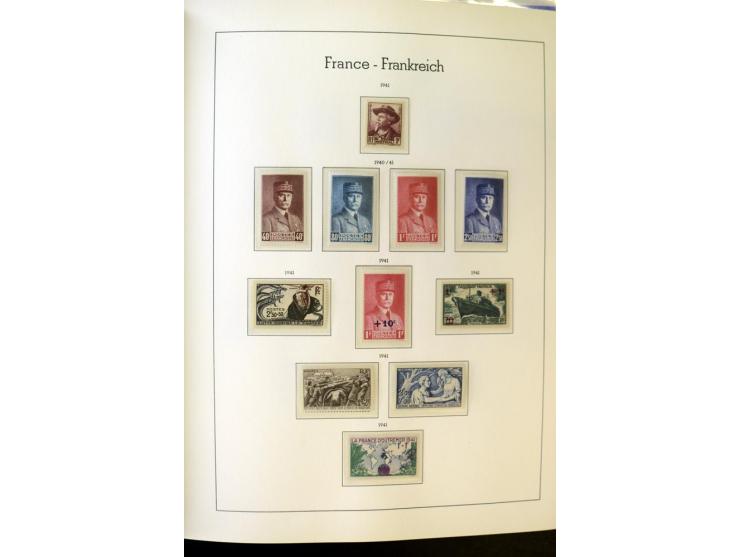 1853/2008, postfrische und ungebrauchte, sehr reichhaltige Sammlung mit u.a. Mi.-Nr. 152, 220-21, 305-11, 321, 326-27, Bl.2 (