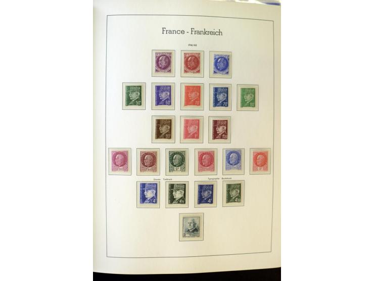1853/2008, postfrische und ungebrauchte, sehr reichhaltige Sammlung mit u.a. Mi.-Nr. 152, 220-21, 305-11, 321, 326-27, Bl.2 (