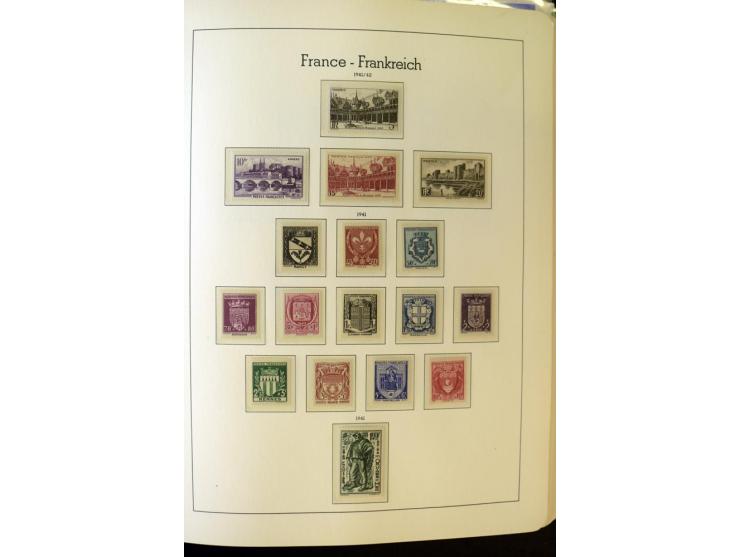 1853/2008, postfrische und ungebrauchte, sehr reichhaltige Sammlung mit u.a. Mi.-Nr. 152, 220-21, 305-11, 321, 326-27, Bl.2 (