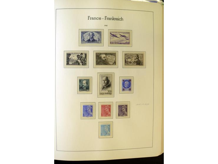 1853/2008, postfrische und ungebrauchte, sehr reichhaltige Sammlung mit u.a. Mi.-Nr. 152, 220-21, 305-11, 321, 326-27, Bl.2 (