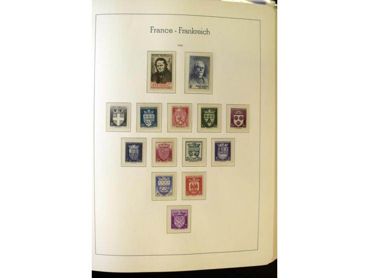1853/2008, postfrische und ungebrauchte, sehr reichhaltige Sammlung mit u.a. Mi.-Nr. 152, 220-21, 305-11, 321, 326-27, Bl.2 (
