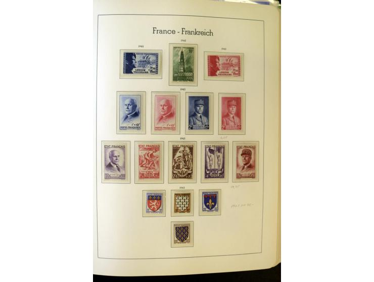 1853/2008, postfrische und ungebrauchte, sehr reichhaltige Sammlung mit u.a. Mi.-Nr. 152, 220-21, 305-11, 321, 326-27, Bl.2 (